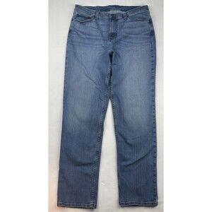 LL Bean Men’s 36x34 Blue Classic Fit Straight Leg Relaxed Denim Jeans